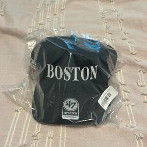 “Boston” Barstool Sports, ‘47 Hitch Adjustable SnapBack Hat. Color: Black